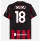 AC Milan Christopher Nkunku #18 Replike Domaci Dres 2025-26 Kratak Rukav